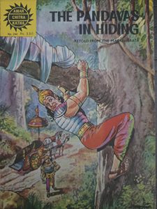 The Pandavas in hiding