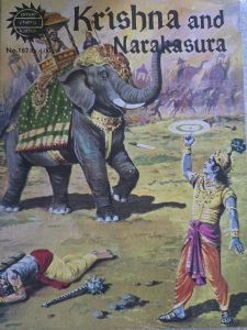 Krishna and Naraksura
